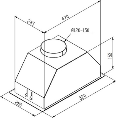 Вытяжка Korting KHI 6416 N
