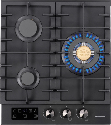 Газовая варочная панель HIBERG VM 4235 B