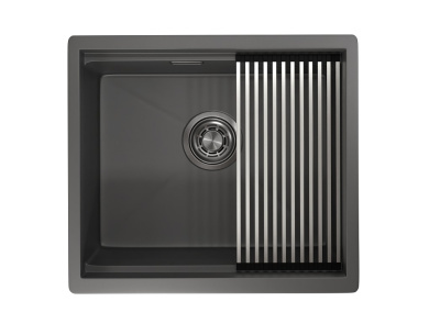 Мойка GRANULA 5045U, ГРАФИТ МАТОВЫЙ