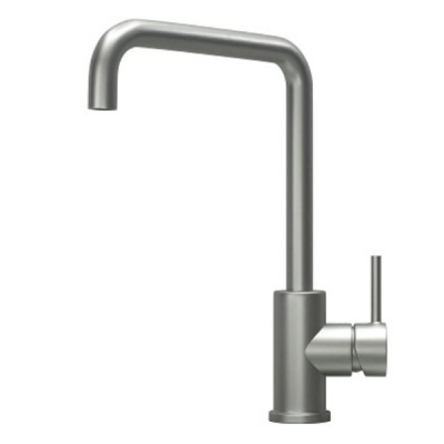Смеситель GRANULA 7110, СТАЛЬ МАТОВАЯ