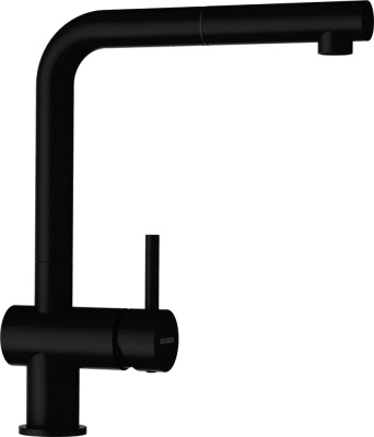 Смеситель Schock Epos-D full color, Cristadur, выдвижной излив пуро