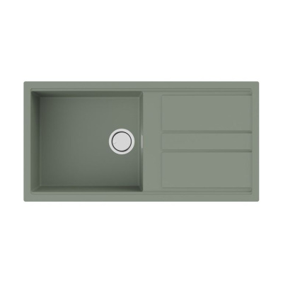 Мойка kitagawa 100-wg artceramic/wind green(арт.4993251) Omoikiri Kitagawa 100-WG