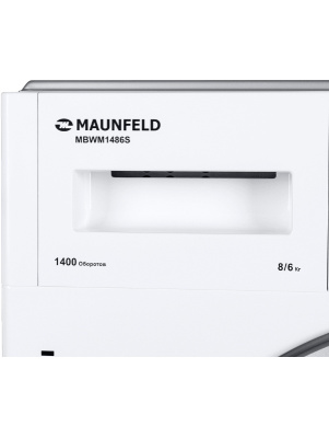 Стиральная машина с сушкой и паром  Maunfeld MBWM1486STWH