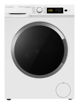 Стиральная машина с инвертором и паром  Maunfeld MFWM127WH100 ST INVERTER SLIM