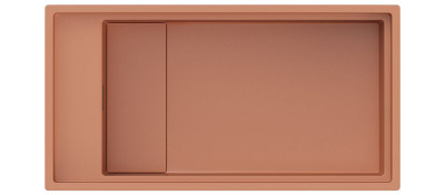 Мойка kinaru pro 86-u/i-az artceramic/azur blue(арт.4993028) Omoikiri Kinaru PRO 86-U/I-CN