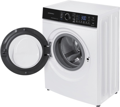Стиральная машина c инвертором и паром  Maunfeld MFWM106IWHT