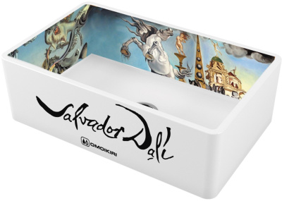Кухонная мойка Omoikiri Mikura 76-Dali Natceramic/white