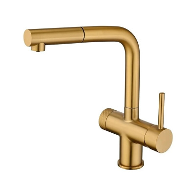 Смеситель Emar ЕС - 7026 PVD Golden
