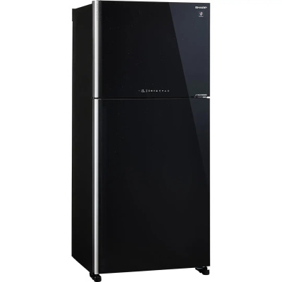 Двухкамерный холодильник Sharp SJXG60PGBK