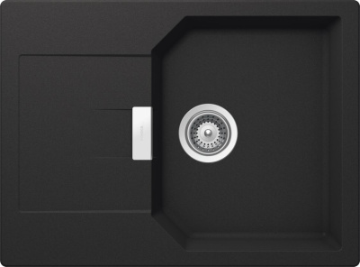 Мойка Schock Manhattan 45 D Cristalite корз.клапан оникс