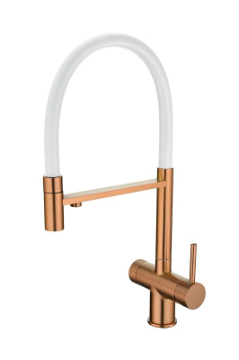 Смеситель Emar ЕС - 7024WHT PVD Coppery