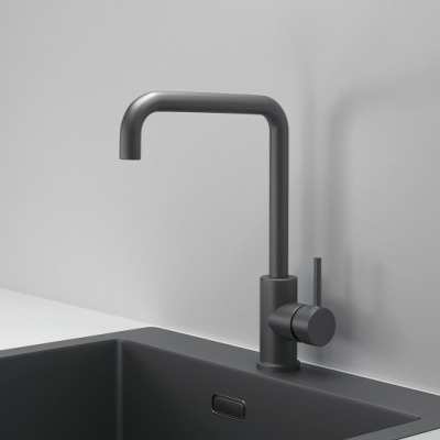 Смеситель GRANULA 7110, ГРАФИТ МАТОВЫЙ