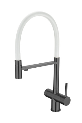 Смеситель Emar ЕС - 7024WHT PVD Dark