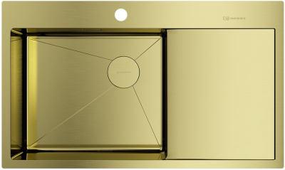 Мойка akisame 86-lg-l side(арт.4997045) Omoikiri Akisame 86-LG-L Side