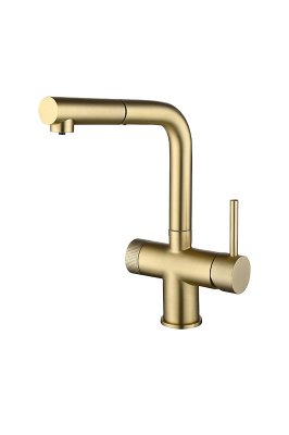 Смеситель Emar ЕС - 7026 Matt Gold