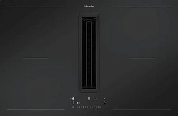 Индукционная стеклокерамич. панель с вытяжкой Miele KMDA 7876-1 FL
