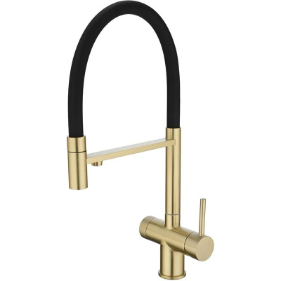 Смеситель Emar ЕС - 7024 Matt Gold