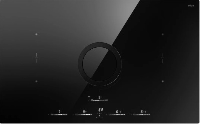 Индукционная стеклокерамич. панель с вытяжкой Elica NIKOLATESLA SWITCH GLOW EVO BL/A/83
