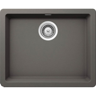 Мойка Schock Soho 60 (N-100) Cristadur 550x430 (подстольный монтаж) серебристый камень