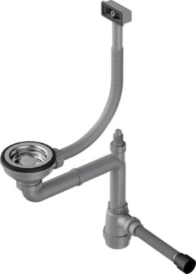 Арматура для одночашевых моек wk-1-s-in(арт.4956490) Omoikiri WK-1-S-IN