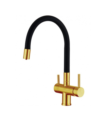 Смеситель Emar ЕС - 3015 PVD Golden