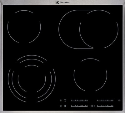 Стеклокерамическая панель Electrolux EHF46547XK