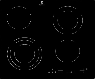 Стеклокерамическая панель Electrolux EHF6343FOK